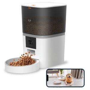 Smart Pet Feeder with Camera App-Controlled