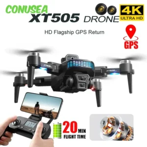 4K GPS Camera Drone Brushless Motor
