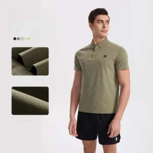 Men's Performance Moisture-Wicking Polo Shirt