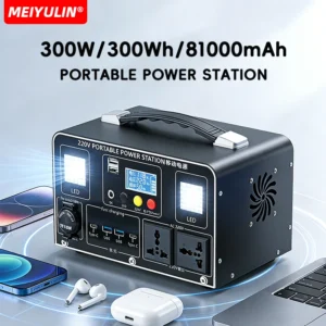 Portable Solar Power Station 300Wh
