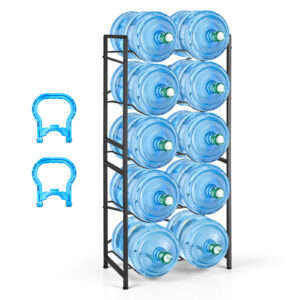 Water Jug Holder - 5-Tier Water Bottle Storage Rack