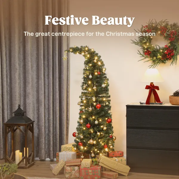 5ft Artificial Christmas Tree with Stand - Image 2