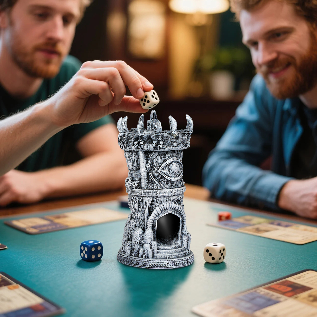 Fantasy Beholder Dice Tower - Resin Craftsmanship for Game Night - Image 3
