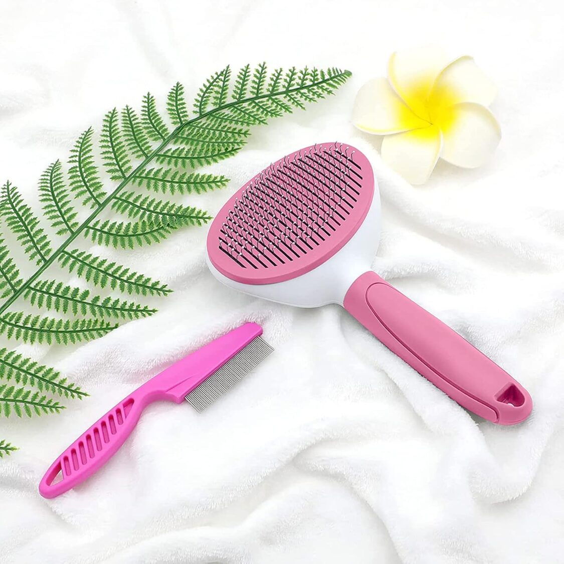 Cat & Dog Brush for Shedding - Metal Grooming Comb - Image 2