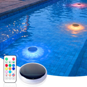 Solar Floating Pool Light - Remote Control LED Pool Decor