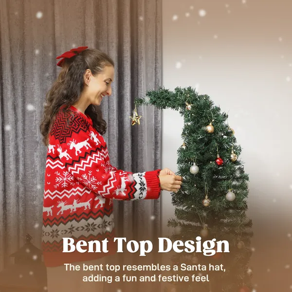 5ft Artificial Christmas Tree with Stand - Image 5