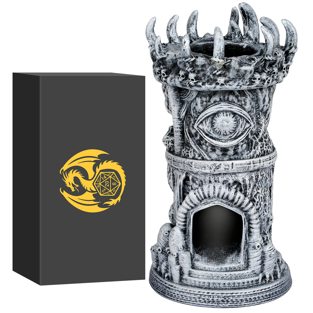 Fantasy Beholder Dice Tower - Resin Craftsmanship for Game Night - Image 4