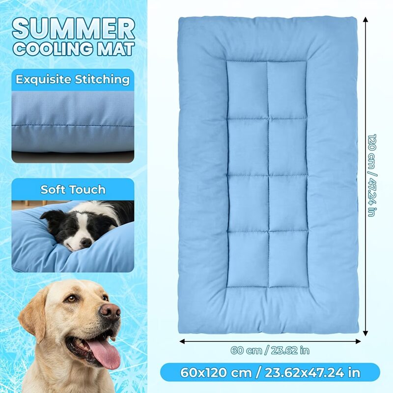 Summer Cooling Mat for Dogs - Ultra-Soft Sofa Bed - Image 5