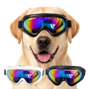Dog Sunglasses - UV Protection Pet Goggles for Small Dogs