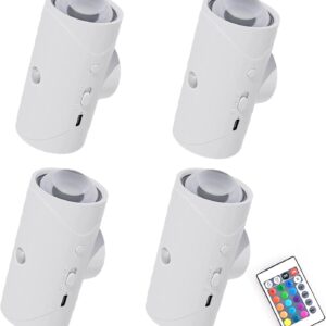 Rechargeable Motion Sensor LED Night Light - Magnetic Wall Light