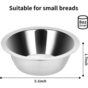 Stainless Steel Hanging Kennel Water Bowls - 2 Pack