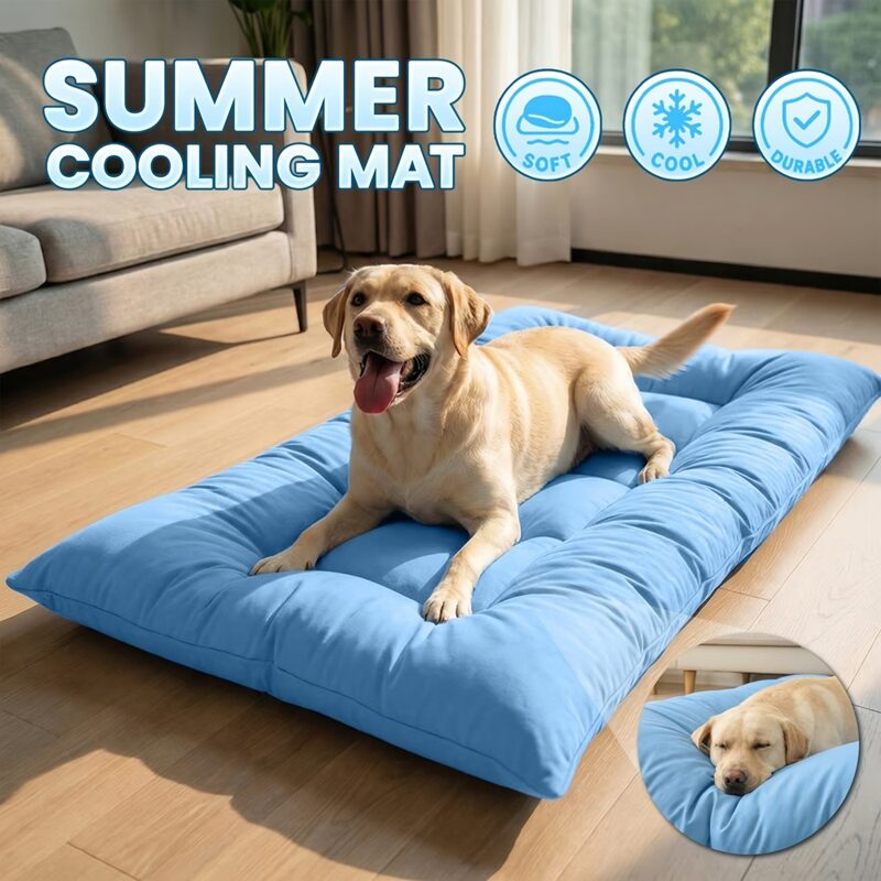 Summer Cooling Mat for Dogs - Ultra-Soft Sofa Bed - Image 4