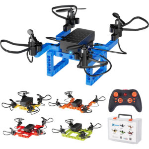 5-in-1 DIY Building Block Drone Kit - Educational RC Mini Drone for Kids