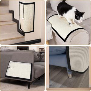 Natural Sisal Cat Scratch Pad - Furniture Protector
