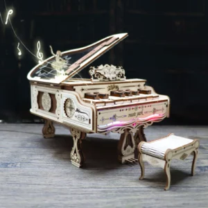 Magic Piano Music Box 3D Wooden Puzzle