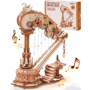 Magic Harp Music Box 3D Wooden Puzzle