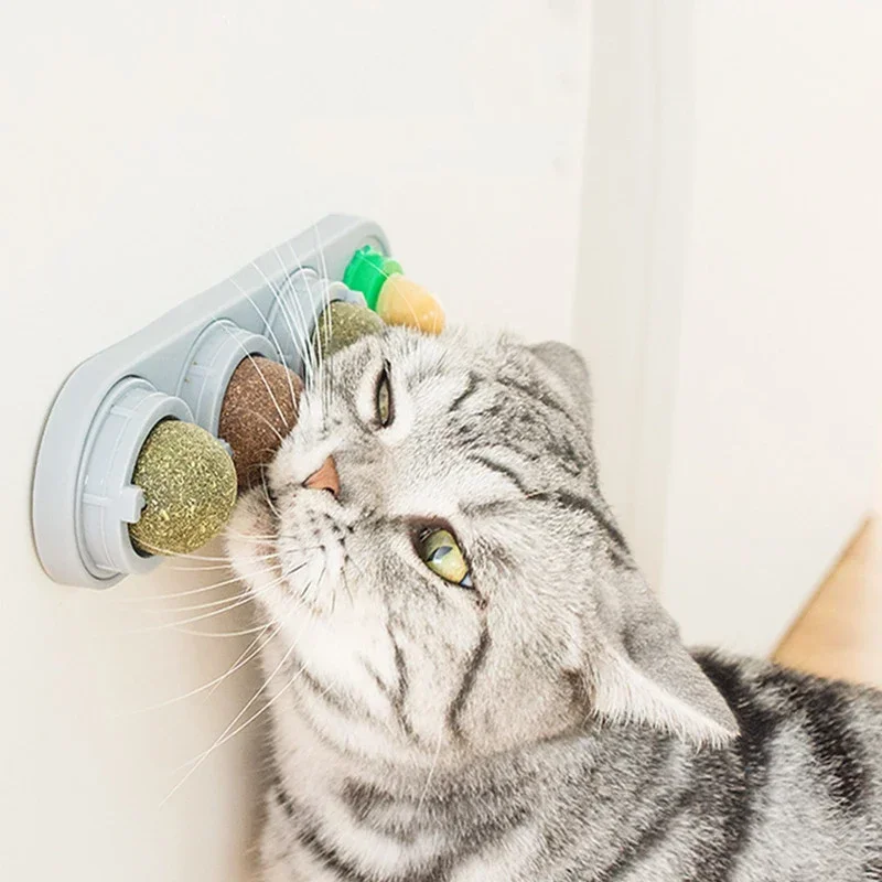 Silvervine + Catnip Ball Spinner Wall Toy